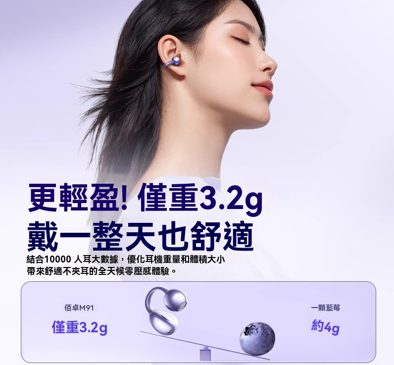 耳夾骨傳導耳機