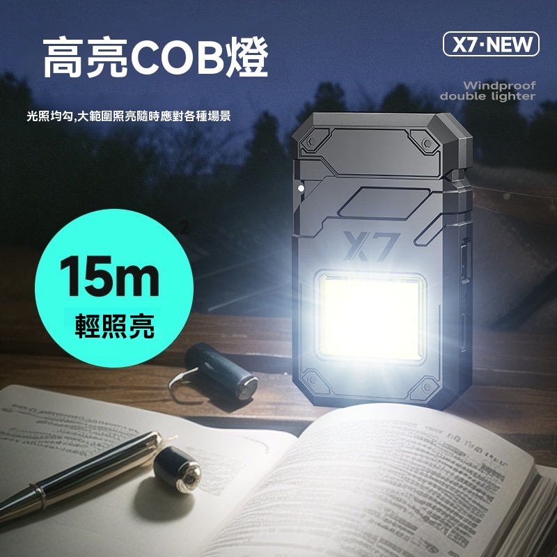 強光電熱絲打火機