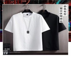 亞麻透氣短袖