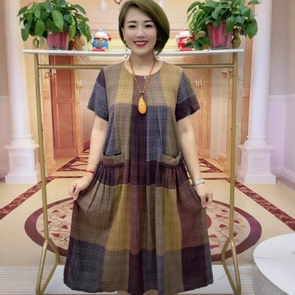 遮肚減齡連衣裙