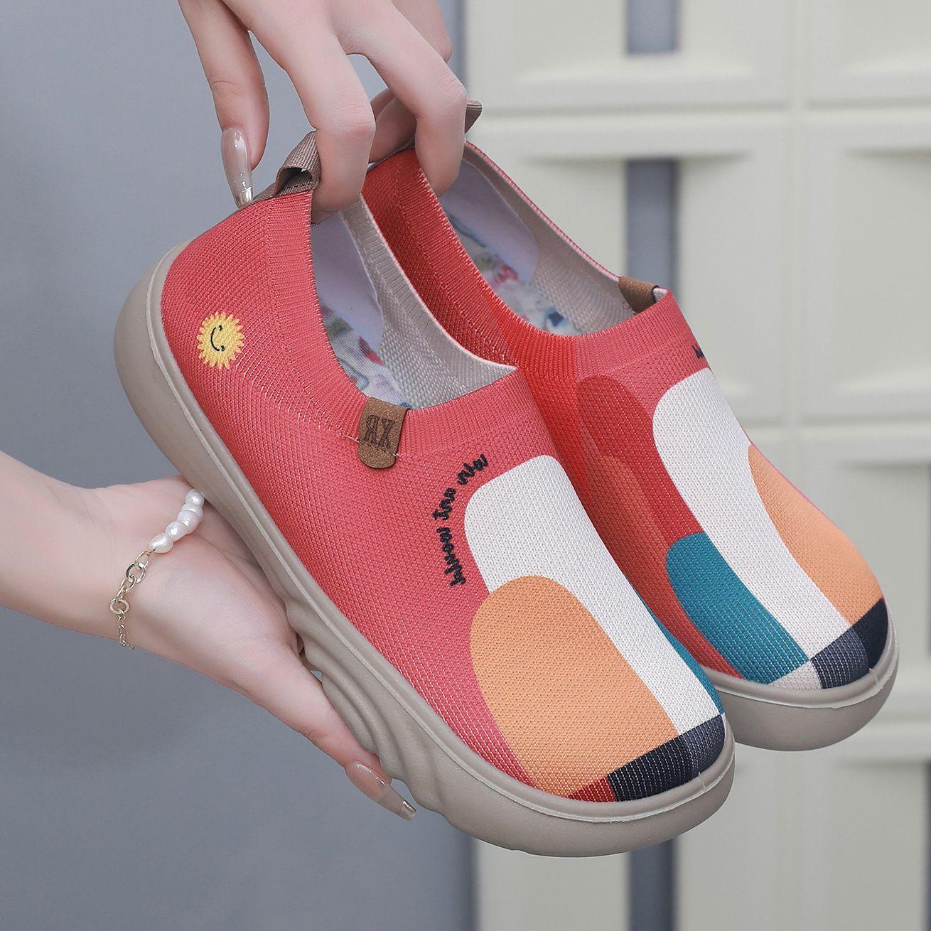 透氣防滑足弓鞋