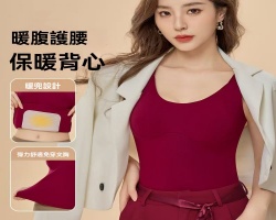 無痕護腰保暖背心