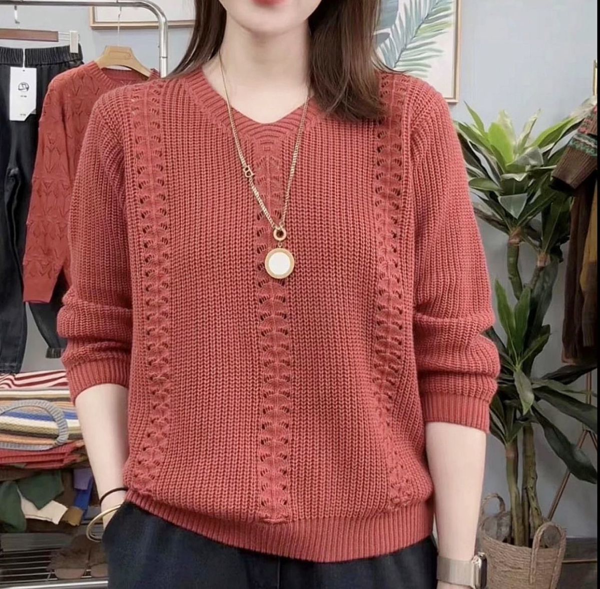 減齡洋氣針織衫